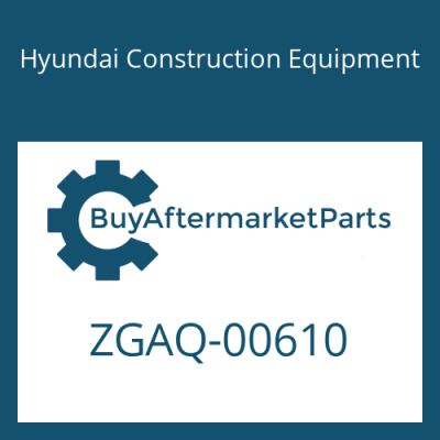 ZGAQ-00610 Hyundai Construction Equipment SCREW-TORX