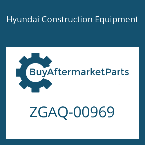 ZGAQ-00969 Hyundai Construction Equipment SCREW-UNION