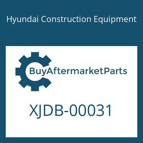 XJDB-00031 Hyundai Construction Equipment RING-BACKUP