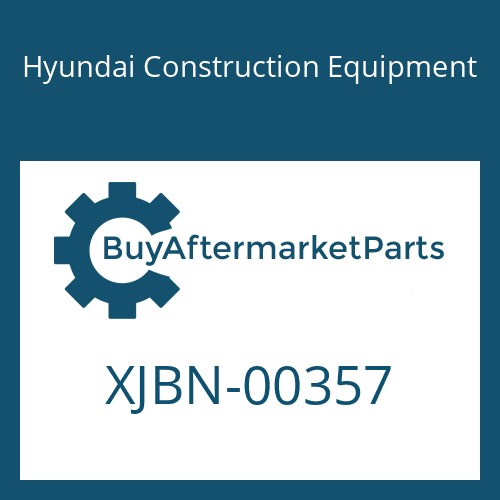 XJBN-00357 Hyundai Construction Equipment PLUG