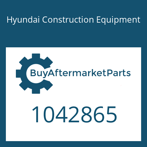 1042865 Hyundai Construction Equipment BACKREST CUSHION