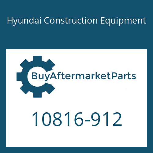 10816-912 Hyundai Construction Equipment O-RING