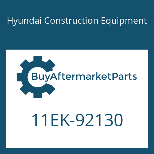 11EK-92130 Hyundai Construction Equipment HOSE-DRAIN