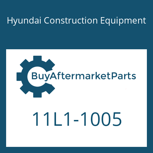 11L1-1005 Hyundai Construction Equipment GROMMET