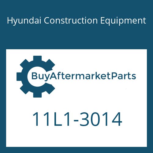 11L1-3014 Hyundai Construction Equipment HOSE-RUBBER IN