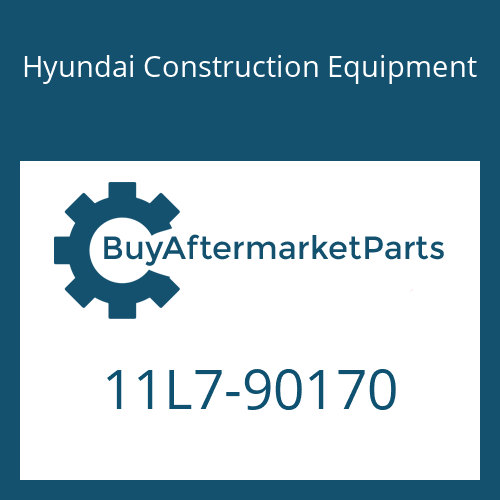 11L7-90170 Hyundai Construction Equipment CLMAP