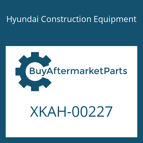 XKAH-00227 Hyundai Construction Equipment BLOCK-ROTARY