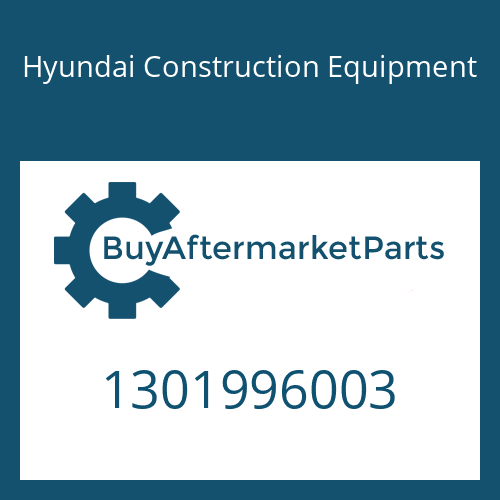 1301996003 Hyundai Construction Equipment NUT(M8)