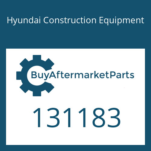 131183 Hyundai Construction Equipment SPRING