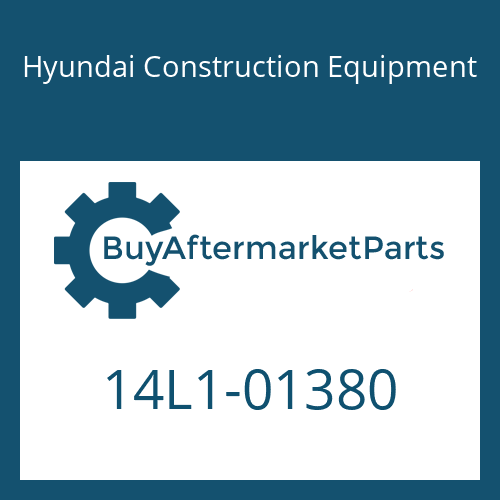 14L1-01380 Hyundai Construction Equipment HOSE-HEATER