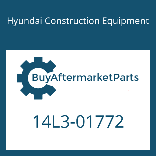 14L3-01772 Hyundai Construction Equipment AIRCLEANER ASSY