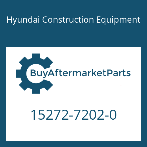 15272-7202-0 Hyundai Construction Equipment ASSY CAP