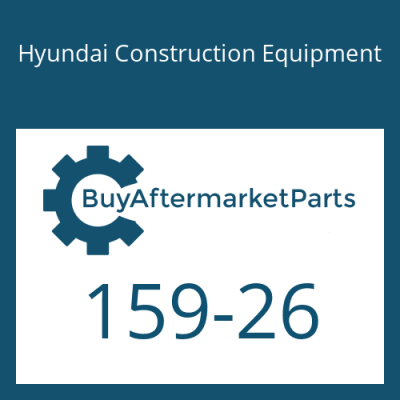 159-26 Hyundai Construction Equipment BOLT