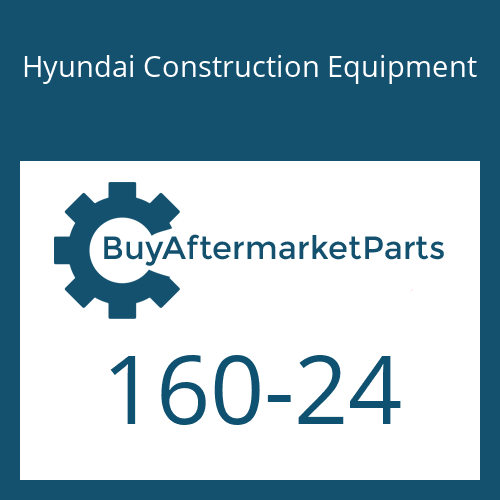 160-24 Hyundai Construction Equipment O-RING