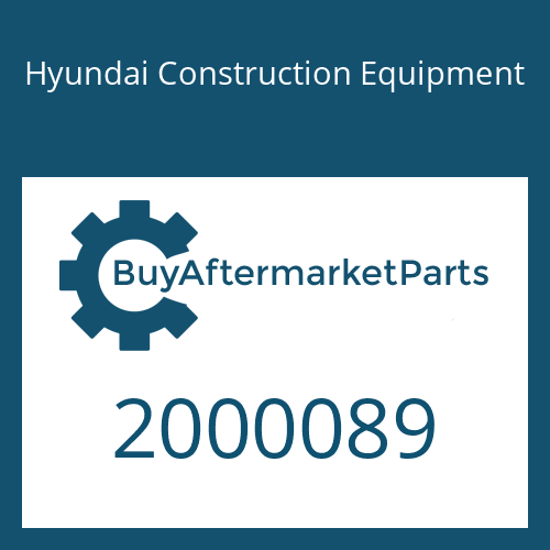 2000089 Hyundai Construction Equipment IDLER SHAFT