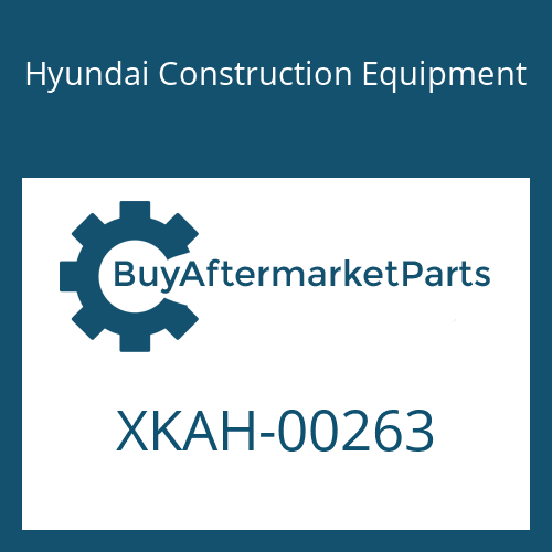XKAH-00263 Hyundai Construction Equipment O-RING