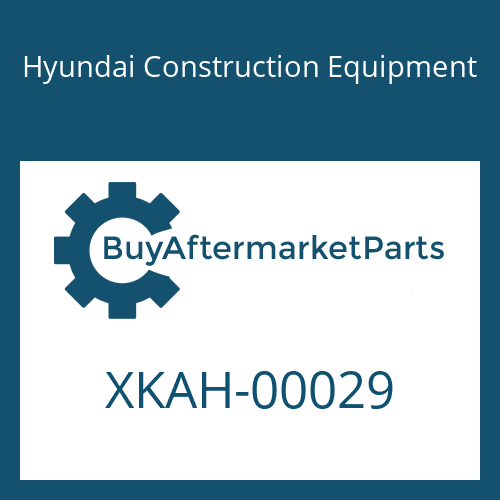 XKAH-00029 Hyundai Construction Equipment O-RING
