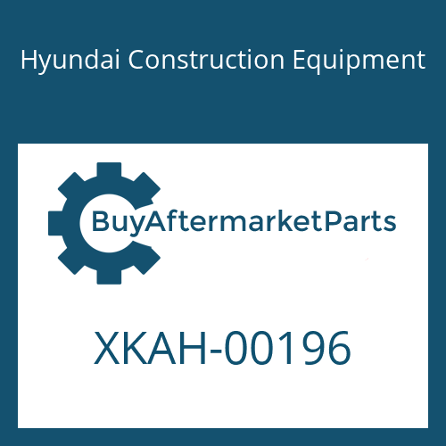 XKAH-00196 Hyundai Construction Equipment O-RING