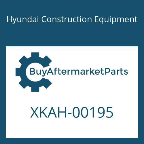 XKAH-00195 Hyundai Construction Equipment O-RING