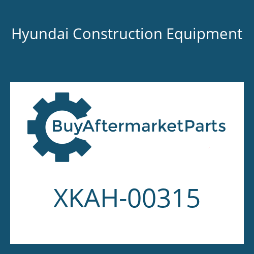 XKAH-00315 Hyundai Construction Equipment RING-SNAP