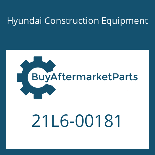 21L6-00181 Hyundai Construction Equipment SENDER-FUEL