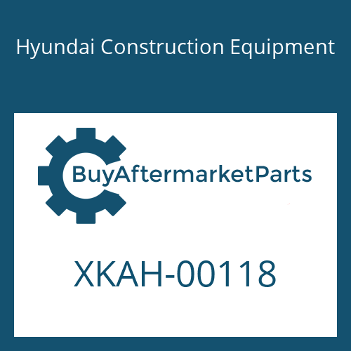 XKAH-00118 Hyundai Construction Equipment PLUG