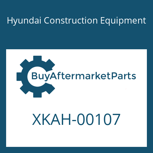 XKAH-00107 Hyundai Construction Equipment RING-BACKUP