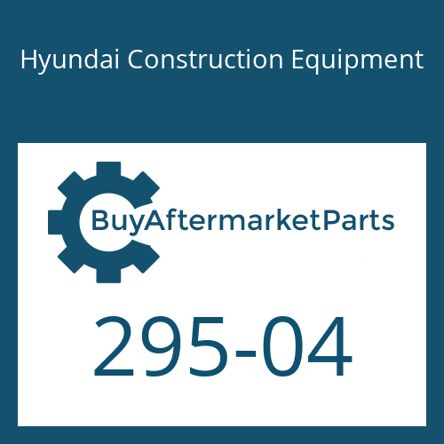 295-04 Hyundai Construction Equipment DU-BUSH