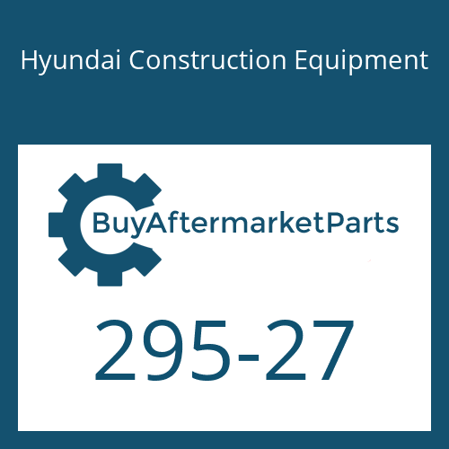 295-27 Hyundai Construction Equipment STEEL BALL