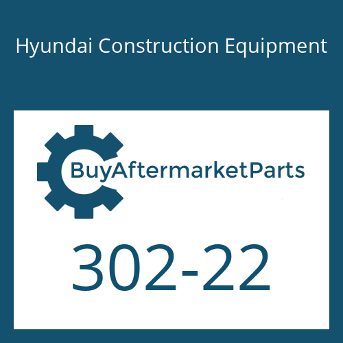 302-22 Hyundai Construction Equipment BOLT