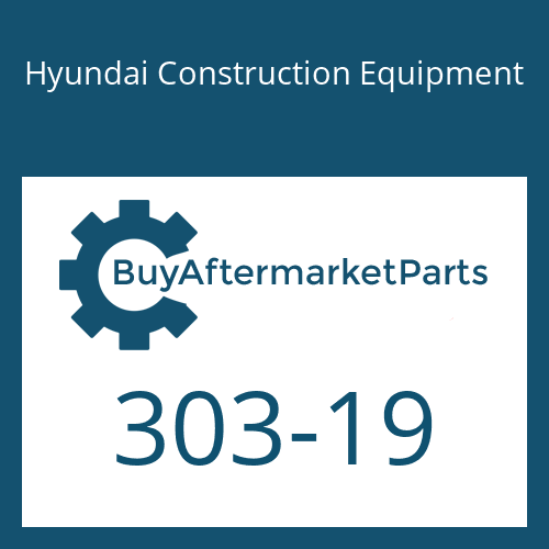 303-19 Hyundai Construction Equipment RING-DUST