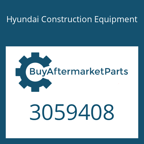 3059408 Hyundai Construction Equipment THERMOSTAT