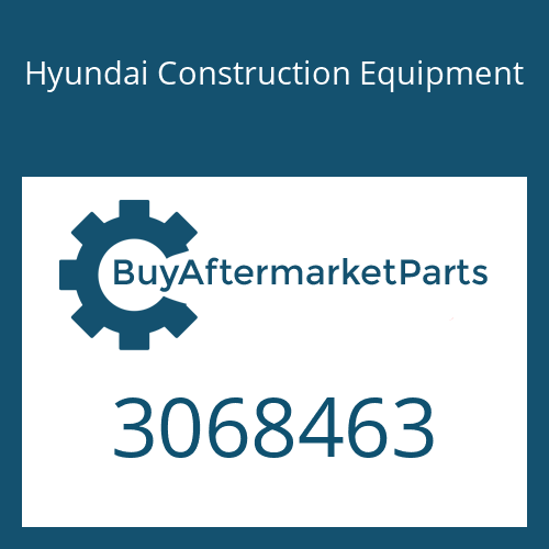 3068463 Hyundai Construction Equipment GASKET-OIL PAN