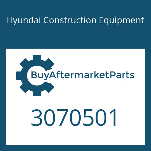 3070501 Hyundai Construction Equipment BRACKET