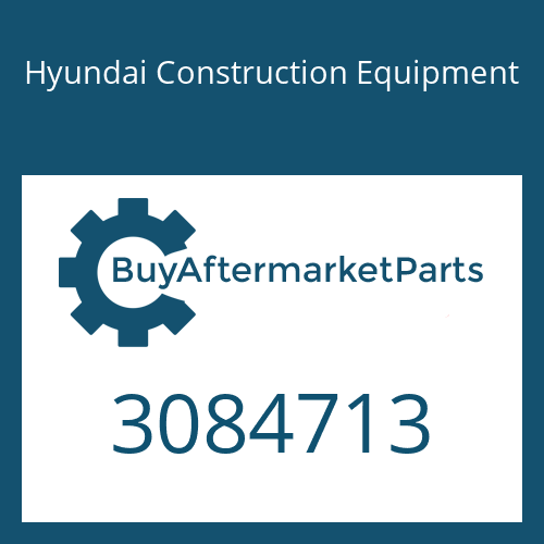 3084713 Hyundai Construction Equipment SEAL-OIL