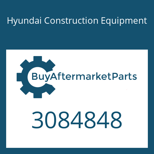 3084848 Hyundai Construction Equipment SEAL/O-RING