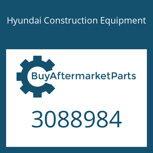 3088984 Hyundai Construction Equipment GASKET-TURBO
