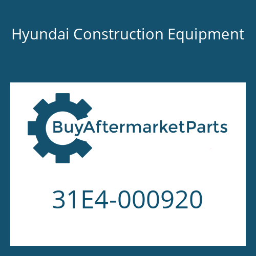 31E4-000920 Hyundai Construction Equipment OUTRIGGER CYL(RH)