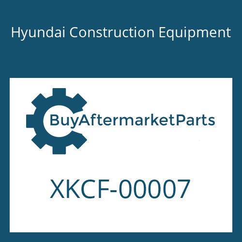 XKCF-00007 Hyundai Construction Equipment PLUG