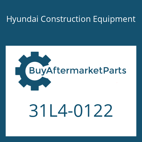 31L4-0122 Hyundai Construction Equipment PIPE-HYD