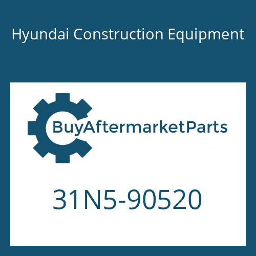 31N5-90520 Hyundai Construction Equipment VALVE-SAFETY LOCK