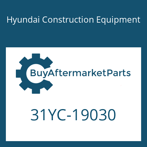 31YC-19030 Hyundai Construction Equipment BUSH-PIN