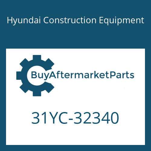 31YC-32340 Hyundai Construction Equipment CLAMP-BAND