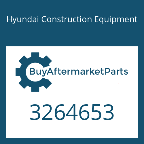 3264653 Hyundai Construction Equipment SHAFT-BEVEL GEAR