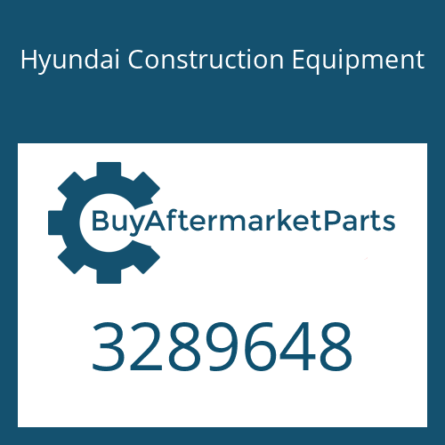 3289648 Hyundai Construction Equipment BELT