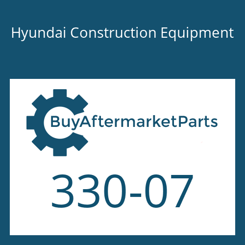 330-07 Hyundai Construction Equipment RING-BUFFER