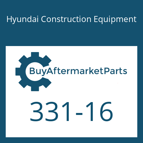331-16 Hyundai Construction Equipment RING-WEAR