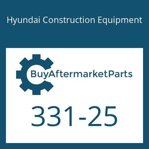 331-25 Hyundai Construction Equipment U-BOLT