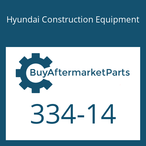 334-14 Hyundai Construction Equipment RING-BACK UP