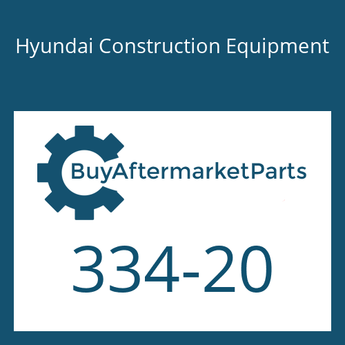 334-20 Hyundai Construction Equipment PIPE ASSY-R